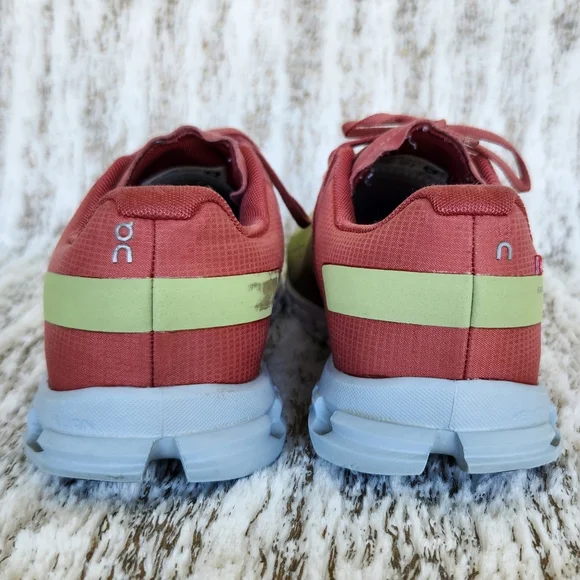 On Running "Cloudflow" Running Athletic Shoes Guava Dustrose | Women's Size 6.5 - Picture 6 of 15